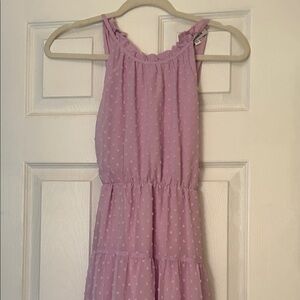 Girls Dress size 12 by Grace Karin in a pale lavender color